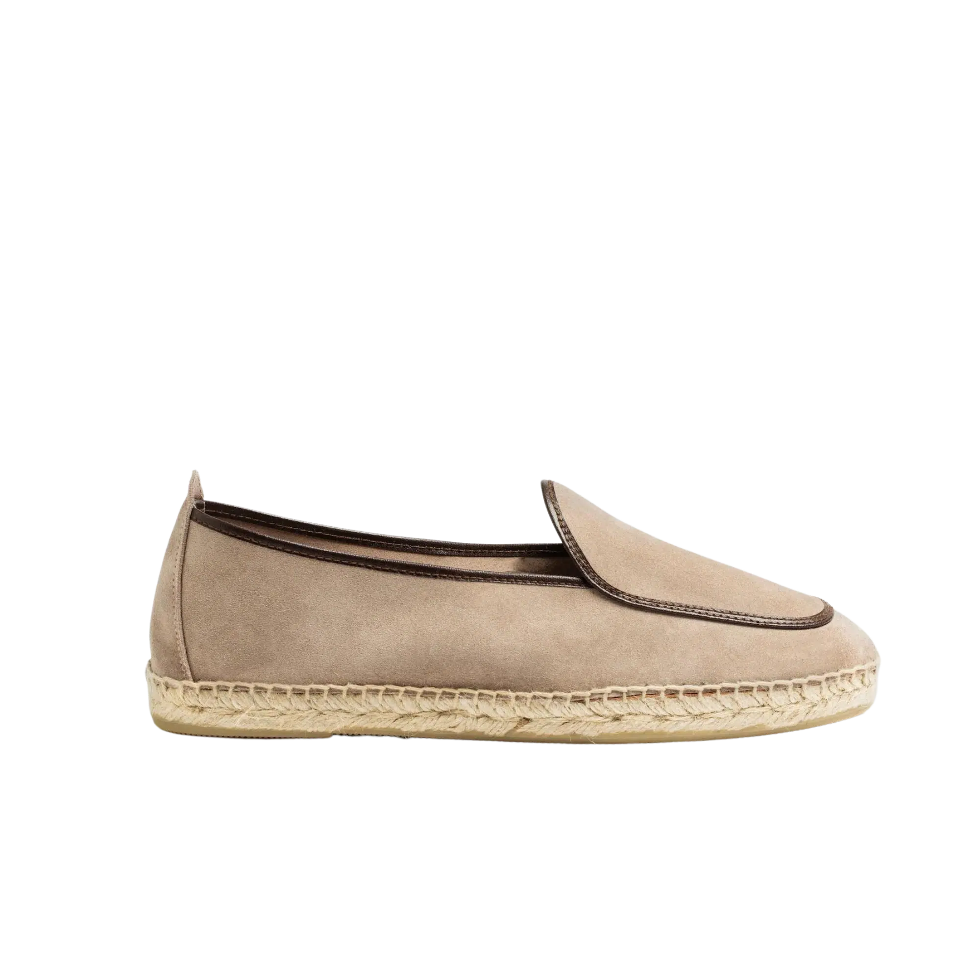 Image produit Espadrilles Belgian Loafer Style Sand Suede I 175€ I THE RESORT CO